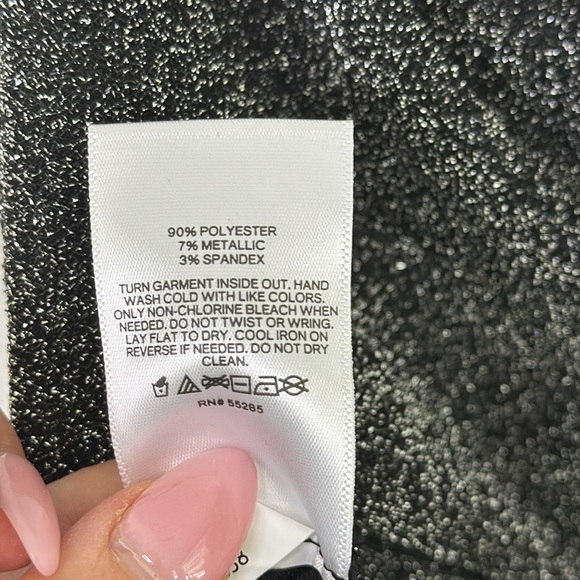 Express Black top with Elegant Design - Picture 8 of 8